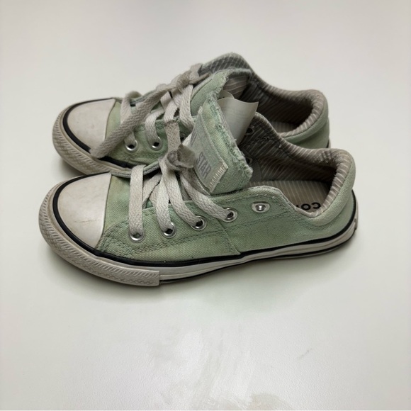 2/20$ Converse Toddler Girls 11 Mint Green Pastel Sneaker Summer Chuck All Stars - Picture 4 of 7